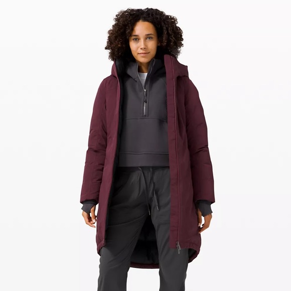 lululemon athletica Jackets & Blazers - ⭐️HOST PICK⭐️ Lululemon Snow Warrior Parka -cassis